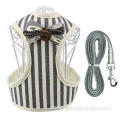 Eco-friendly luxury breathable deluxe stripe dog harness